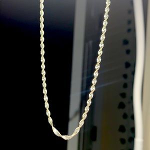 Silver sterling chain 🤍